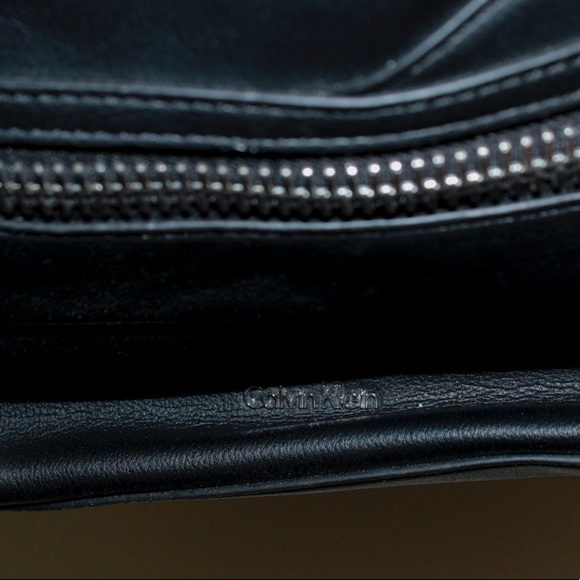 MUST GO ‼️ NWOT Calvin Klein black pleather backpack. Read description 👇